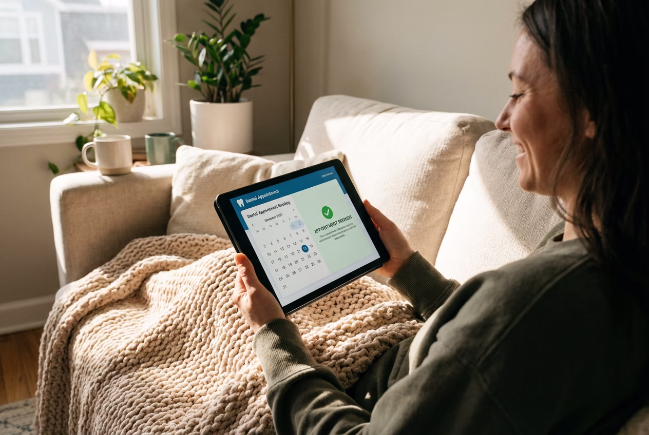 راحتی کار با سایت توسط بیمار